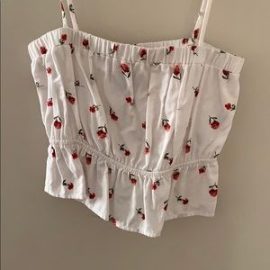 Cropped tank (can tuck straps in)